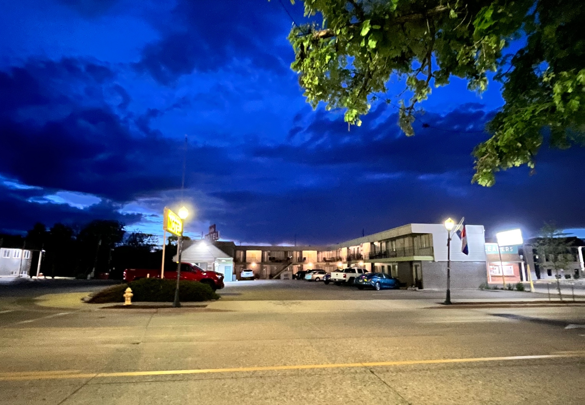 Existing property — night